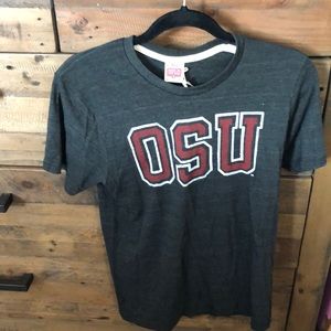 Homage OSU tee tag still on